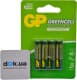 Батарейка GP Greencell Extra Heavy Duty 24GU4 AAA (мизинчиковая) 1,5 V 4 шт