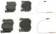 0 986 466 346 Bosch Гальмівні колодки