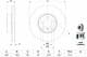 0 986 478 024 Bosch Тормозной диск для BMW 5 Series