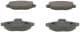 0 986 460 968 Bosch Гальмівні колодки для Fiat Cinquecento