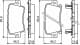 0 986 494 249 Bosch Тормозные колодки для Honda Civic