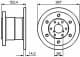 0 986 478 647 Bosch Тормозной диск для Iveco Daily II