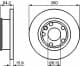 0 986 478 547 Bosch Тормозной диск для Volkswagen Transporter