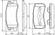 0 986 495 172 Bosch Гальмівні колодки
