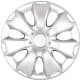 Комплект колпаков на колеса SJS 417 цвет серебристый R16