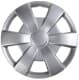Комплект колпаков на колеса Carface Leon цвет серый R14