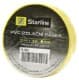 Изолента Starline PL003 желтая ПВХ 15 мм х 10 м