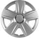 Комплект колпаков на колеса Elegant Esprit цвет серебристый R13