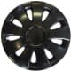 Комплект колпаков на колеса JESTIC Aura цвет черный R14