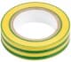 Ізоляційна стрічка Neo Tools 01-529 жовто-зелена 15 мм x 10 м