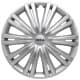 Комплект ковпаків на колеса Argo Giga колір сріблястий R14