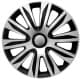 Комплект ковпаків на колеса Argo Nardo колір сріблястий + чорний R14