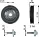 TVD1007A Gates Шкив коленчатого вала