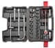 Набор бит и торцевых головок с держателем и трещоткой Top Tools 38D550 20 шт.