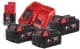 Комплект зарядки Milwaukee M18 NRG-503