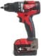 Дриль безударний Milwaukee M18 CBLDD-402C акумуляторний (2 акумулятори + ЗП + чохол)