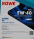 Олива Rowe Synth RS 5W-40
