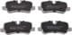 pa0576af Japanparts Тормозные колодки