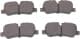 pa0576af Japanparts Тормозные колодки