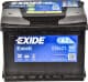 Аккумулятор Exide 6 CT-62-L Excell EB621