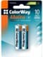 Батарейка Color Way Alkaline Power CW-BALR06-2BL AA (пальчикова) 1,5 V 2 шт