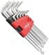 Набір ключів TORX Vigor V4708 T10-T50