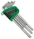 Набір ключів TORX Toptul GSN-09LS T10-T50 9 шт