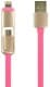 Кабель 2 в 1 Optima Double Flat C-021 45833 USB - Apple Lighting - Micro USB 1 м