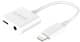 Кабель 2 в 1 Orico CA912797 Apple Lightning - Apple Lightning - 3.5 (Female) 0,1 м