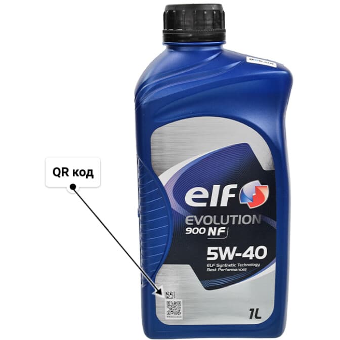 Elf Evolution 900 NF 5W-40 (1 л) моторна олива 1 л