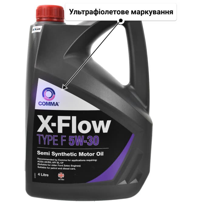 Comma X-Flow Type F 5W-30 (4 л) моторна олива 4 л