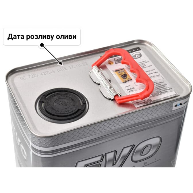 EVO D5 Turbo Diesel 10W-40 (5 л) моторна олива 5 л
