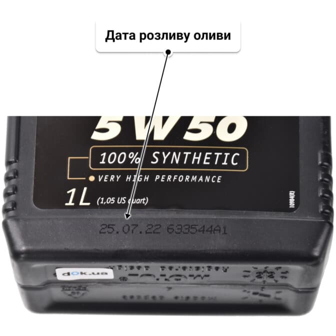 Motul Sport 5W-50 (1 л) моторна олива 1 л