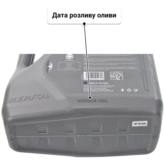 Repsol Leader A3/B4 10W-40 (4 л) моторна олива 4 л
