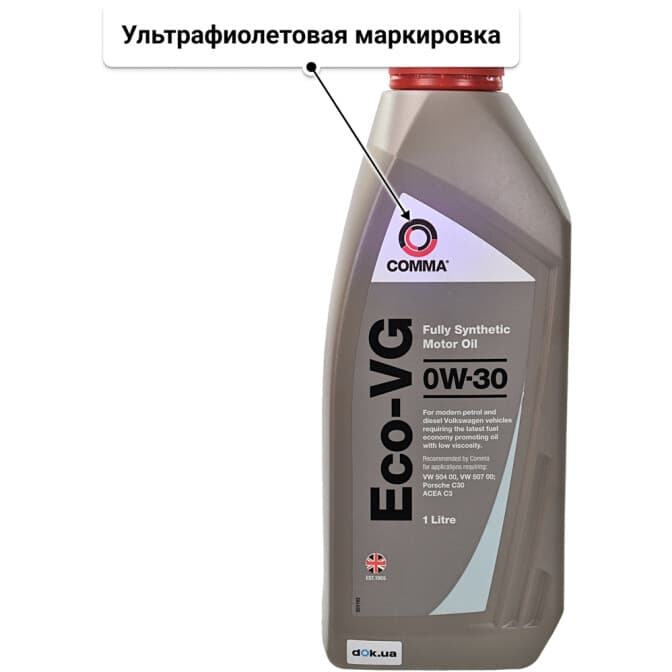 Comma Eco-VG 0W-30 (1 л) моторное масло 1 л