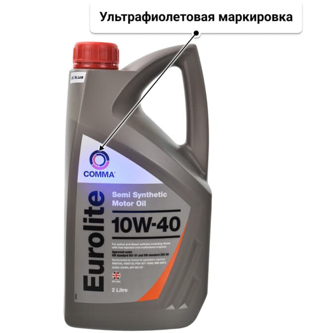 Comma Eurolite 10W-40 (2 л) моторное масло 2 л