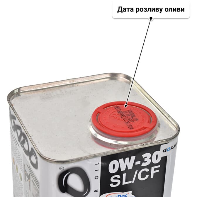 Xado Atomic Oil SL/CF 0W-30 (1 л) моторна олива 1 л