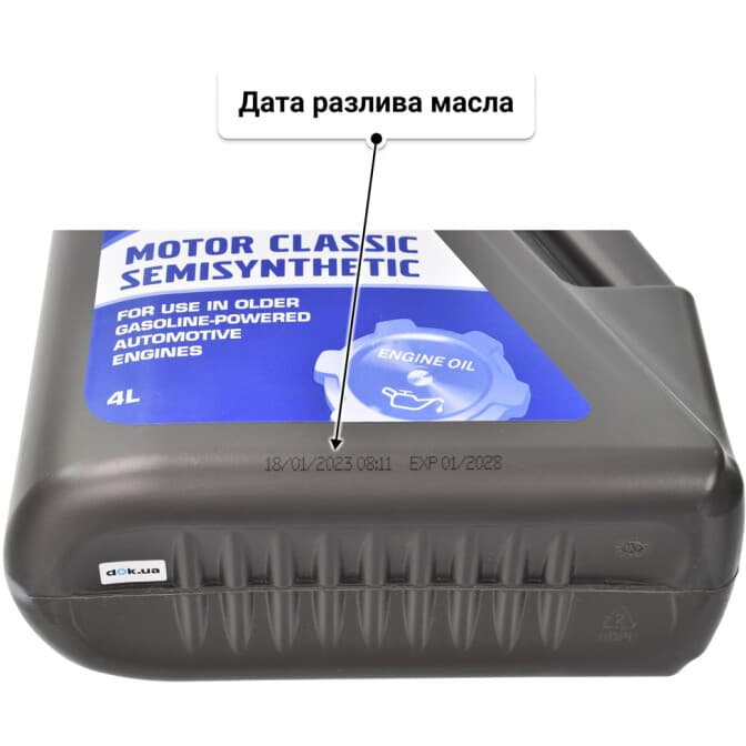 Масло LOTOS Motor Classic Semisynthetic 10W-40 4 л