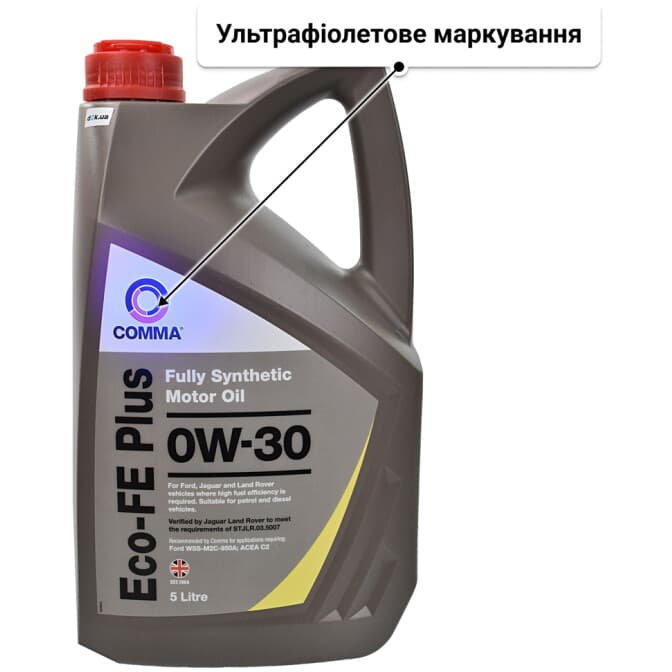 Comma Eco-FE Plus 0W-30 (5 л) моторна олива 5 л