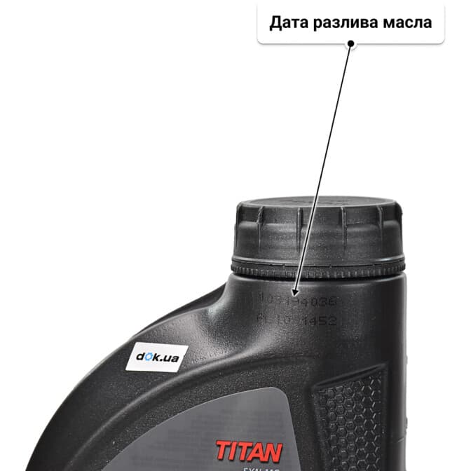Fuchs Titan Syn MC 10W-40 (1 л) моторное масло 1 л