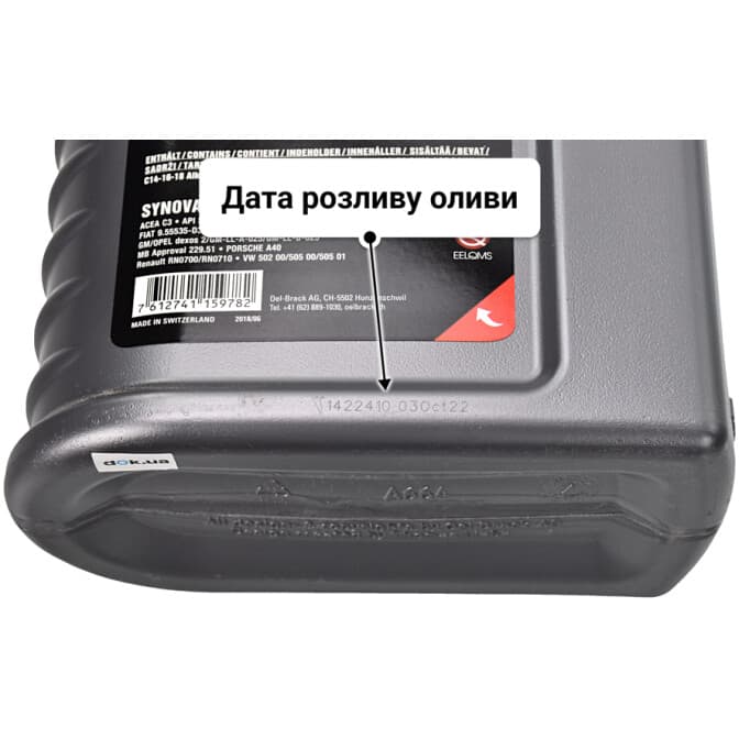 Midland Synova 5W-40 (4 л) моторна олива 4 л