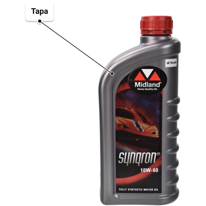 Midland Synqron 10W-60 (1 л) моторное масло 1 л