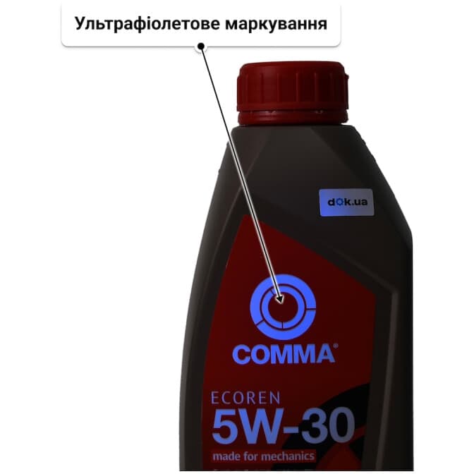 Comma Ecoren 5W-30 (1 л) моторна олива 1 л