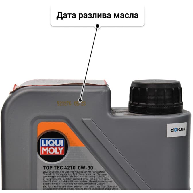 Liqui Moly Top Tec 4210 0W-30 (1 л) моторное масло 1 л
