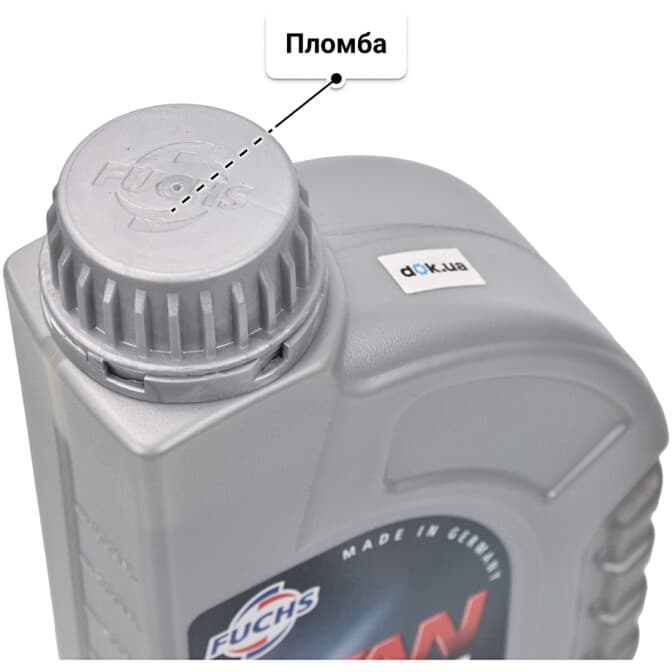 Fuchs Titan Gt1 LL-12 FE 0W-30 (1 л) моторна олива 1 л