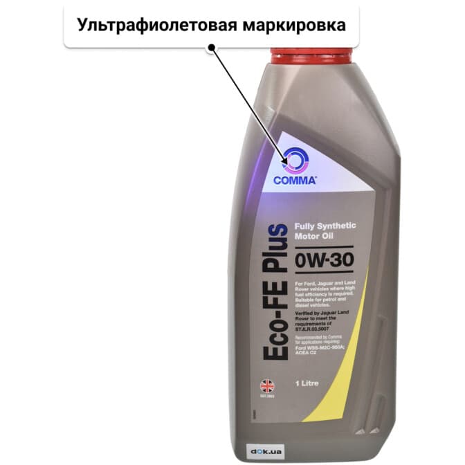 Comma Eco-FE Plus 0W-30 (1 л) моторное масло 1 л