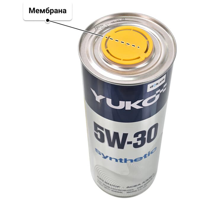 Yuko Synthetic 5W-30 (1 л) моторна олива 1 л