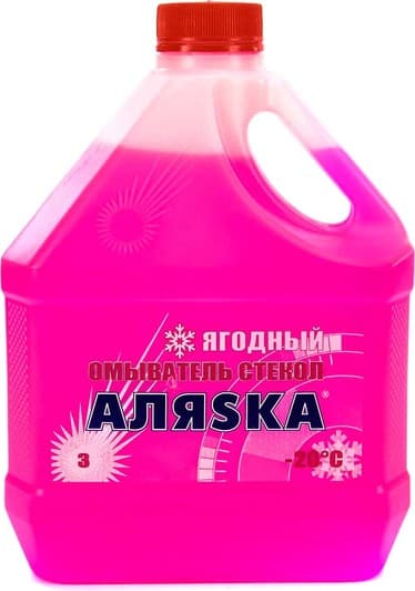 Омивач скла АЛЯSКА зимовий -20 °С ягідний (3 л)