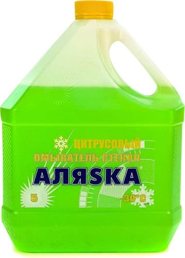 Омыватель стекла АЛЯSКА зимний -30 °С цитрусовый (5 л)