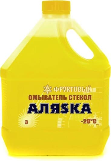 Омивач скла АЛЯSКА зимовий -20 °С фруктовий (3 л)